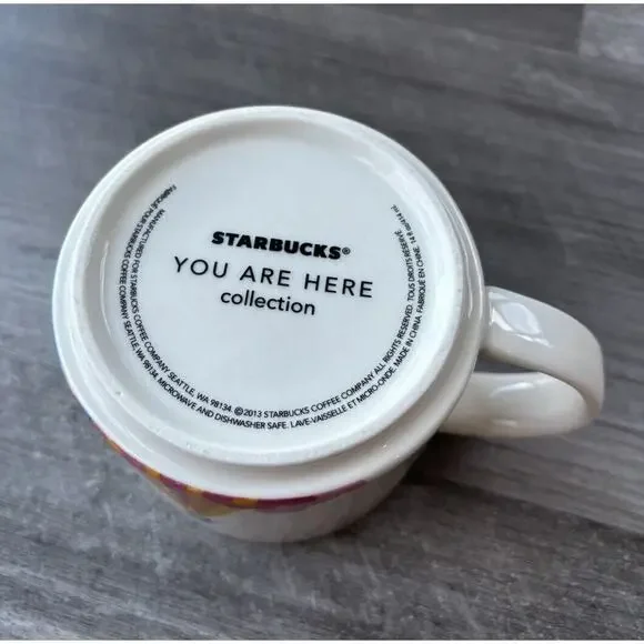 Starbucks Florida Coffee Mug You Are Here Collection Tea 2013 Cup